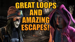 GREAT LOOPS AND AMAZING ESCAPES Survivor Dead By Daylight [upl. by Lynnworth738]