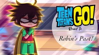 TTG react to Robin’s past 22 Gacha Club  Lazy [upl. by Atin]