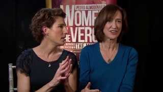 5 Questions For Tamsin Greig amp Haydn Gwynne  ATG Tickets [upl. by Cayser]