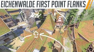 Useful Eichenwalde first point flanks and techniques  Overwatch Eichenwalde Map Guide and Tutorial [upl. by Eiramanitsirhc951]