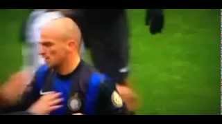 Esteban Cambiasso Sick Foul Inter Milan  Juventus 30032013 [upl. by Zined]