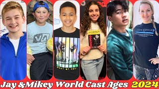 Jays World Cast Real Name and Ages 2024  Jay amp Mikey [upl. by Latreece]