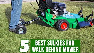 5 Best Sulkies for Walk Behind Mower [upl. by Gwen212]