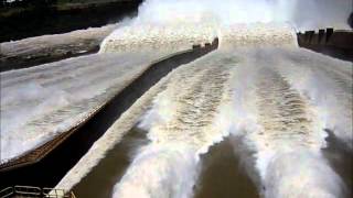 Itaipu Dam Spillway Open [upl. by Adriano]