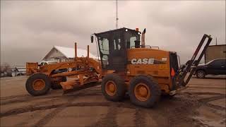 2005 Case 885 motor grader for sale  noreserve Internet auction April 19 2018 [upl. by Dric932]