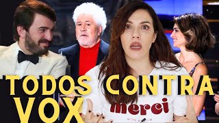 VOX PROTAGONISTA DE LOS GOYA GALLARDO RESPONDE A ALMODÓVAR [upl. by Akcinat408]