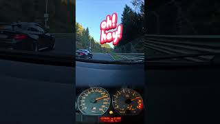 E46 M3 Hotlap with 991 GT3 RS amp very fast TEAM SCHIRMER M2 nordschleife touristenfahrten [upl. by Grant]