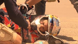 Rally dakar 2018  Highlights CRASH Wock  Sama Amie soundtrack [upl. by Hobbie216]