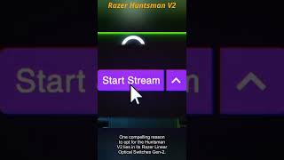 Review Razer Huntsman V2 TKL Tenkeyless Gaming Keyboard gamingkeyboard [upl. by Salina554]