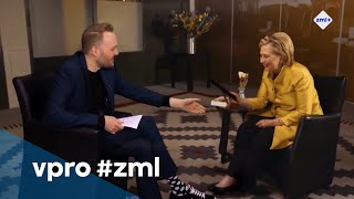 Eva Jinek interviewt Hillary Clinton  Zondag met Lubach S08 [upl. by Leta631]