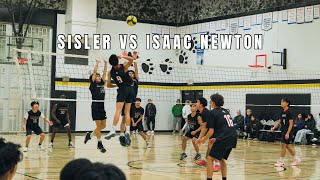 Sisler vs Isaac Newton  SET 2 Sisler 25  Isaac Newton 17 Oct 29 [upl. by Wayne]