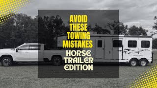 Horse Trailer Towing and Tires FAQs with Horse Trailer Expert Brad [upl. by Cyrillus781]