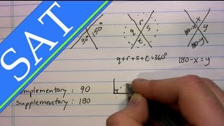 SAT  Lines and Angles  Fundamentals [upl. by Aldredge]