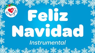 Feliz Navidad Karaoke 🎤 Instrumental Christmas Song 🎄 🔔 [upl. by Durnan469]