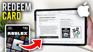 How To Redeem Roblox Gift Card On iPad  Full Guide [upl. by Bain]