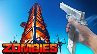 This TOWER COD Zombies Map is quotHARDquot [upl. by Norrehc]