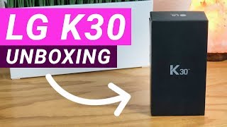 LG K30  Unboxing amp First Impressions [upl. by Yniar]