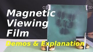 Magnetic Viewing Film  How it WorksDemos [upl. by Norse933]