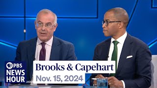 Brooks and Capehart on the chaos surrounding Trumps Cabinet picks [upl. by Akinnor]