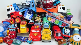 Satisfying with Unboxing HABA Doctor Toys Makita Truck Ambulance Big Train THOMAS Fire Truck  ASMR [upl. by Lorenzana]