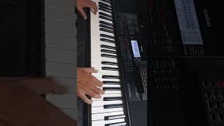 Playing piano Casio CTX700 [upl. by Assirolc]