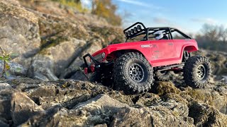 Axial Scx24 Deadbolt doing some crawling [upl. by Eluj]