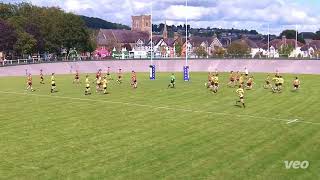 TRY HIGHLIGHTS  CARMARTHEN QUINS YOUTH V SOUTH GOWER YOUTH  240824 [upl. by Orlosky]