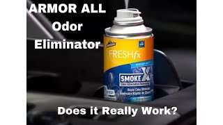 ARMOR ALL Odor Eliminator  Does It Work [upl. by Anoyek]