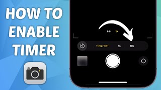 How to Set a Camera Timer When Taking a Picture on an iPhone [upl. by Lyj414]