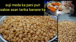 6kg sujji meda ka 2000 golgappe 💯sabse asan tarika banane ka vo bhi 2hrs melove [upl. by Dent678]