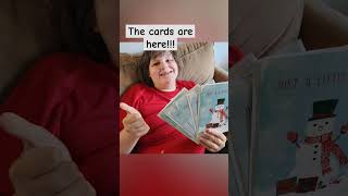 Christmas Cards 2024 Thank you Carlton Cards joeythecardking autism Christmas backstreetboys [upl. by Mclyman]