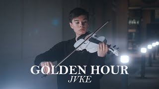 Golden Hour  JVKE  Cinematic Violin Cover [upl. by Ennasil771]