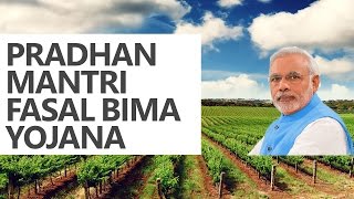 Hindi Pradhan Mantri Fasal Bima Yojana [upl. by Atnauqahs]