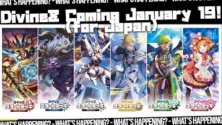 Bushiroad Reveals the Cardfight Vanguard DivineZ Quick Start Decks [upl. by Lenes]