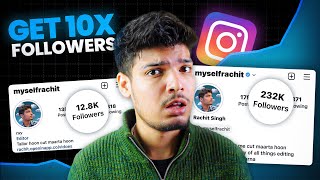 MY INSTAGRAM GROWTH STRATEGY  INSTAGRAM ALGORITHM EXPOSED 2024  RACHIT SINGH [upl. by Ynaffital]