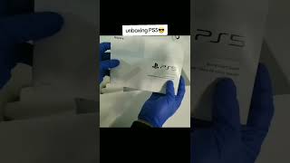 Unboxing PS5 Slim 😎😎😎 [upl. by Ymmac218]