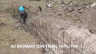 Yığma Tuğladan Müstakil ev yapımı Satılık müstakil evimizin yapım aşamaları1Bölüm [upl. by Adyl]