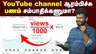 How to earn Money in YouTube  Detailed explanation in Tamil  யூடியூபில் சம்பாதிப்பது இப்படிதான் [upl. by Eniamrahc]