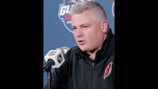 MICD UP Sheldon Keefe gets Devils ready for Global Series Czechia [upl. by Yecnuahc411]