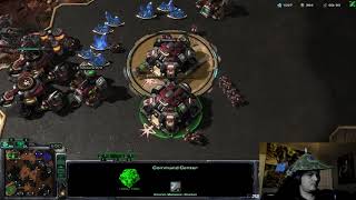 StarCraft 2 Terran vs Zerg early aggression [upl. by Roobbie366]