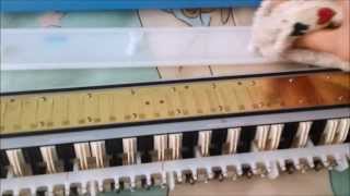 Yamaha P32D Pianica  Reed gapping to fix unresponsive keys [upl. by Per907]