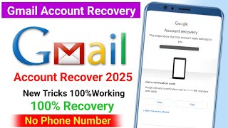 How To Recover Gmail Account  Gmail Recover kaise kare  Gmail Account Recovery [upl. by Brandea]