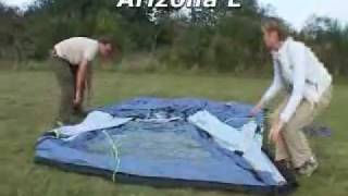 How to pitch the Outwell Arizona L tent [upl. by Mohkos835]