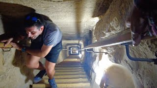 Inside Egypts Bent Pyramid 4600 years old 🇪🇬 [upl. by Corron]