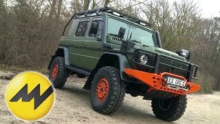 Mercedes GKlasse  Offroad Sonderanfertigung quotBullquot JagdFahrzeug [upl. by Olmstead]