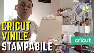 VINILE STAMPABILE e CRICUT MAKER come funziona e come trasferire il vinile [upl. by Ikkela]