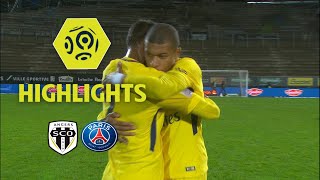 Angers SCO  Paris SaintGermain 05  Highlights  SCO  PARIS  201718 [upl. by Ehlke104]