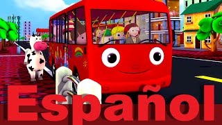 Las ruedas del autobús  Parte 2  Canciones infantiles  LittleBabyBum [upl. by Aihseyk]