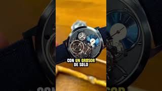 RELOJ DE 600000 💸 MÁS DELGADO DEL MUNDO con Tourbillon [upl. by Cirri]