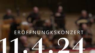 Opening Concert 11042024  Carl Philipp Emanuel Bach Fest Hamburg Trailer [upl. by Sinned]